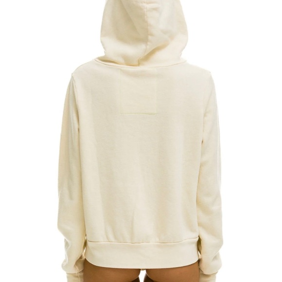 Aviator Nation vintage white zip hoodie - Picture 2 of 4